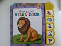 Vilda djur (barn bok, board book, ljudbok)