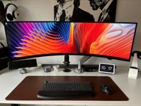 Ultrawide gaming skärm 49 tum