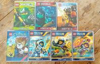 DVD-Filmer med LEGO Ninjago, Chima och Nexo knights 