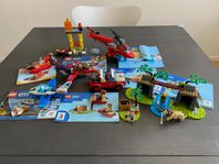 Lego City samling 595:- (nypris ca 1200:-)