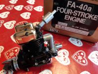 SAITO GOLDEN KNIGHT FA-40A 6.6 CC 4-TAKT GLÖDSTIFTSMOTOR