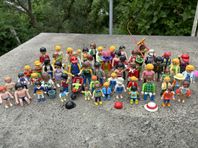 Playmobil - hundratal figurer, djur, fordon, mijöer