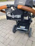 barnvagn + bilstol