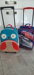 Resväska för barn Uggla & Cars 