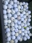 Golfbollar blandade sorter