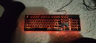 Gaming keyboard 100% med orange led