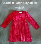 Name it - klänning stl 80 