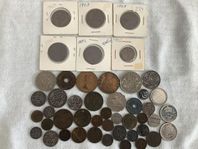 gamla mynt lot 