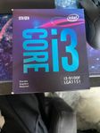 Oanvänd Intel core i3-9100F processor