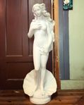 Staty Venus födelse Botticellis trädgårdsfigur art deco 