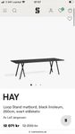 HAY loop stand matbord