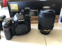 Nikon D7200 Nikkor 18-140 paket