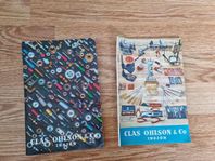  2 Clas Ohlson & Co katalog. Nr 44, 48. 1955-1956, 1959-1960