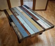 Scrapwood vardagsrumsbord, coffee table, trendig design