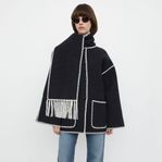 Toteme Embroidery Scarf Jacket