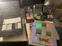 Stor Yu-Gi-Oh! samling med runt 2000 kort