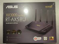 Asus RT-AX58U Trådlös router AX3000, ny i kartong!