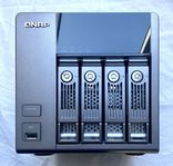 QNAP TS-410 - NAS/Backup-station med plats för 4 diskar