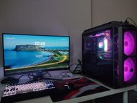 Gaming setup | RTX 3070 | RYZEN 9 5900x | 32GB RAM | 240 HZ 