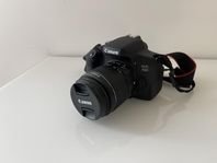 CanonCanon Eos 750D + EF-S 18-55 objektiv 