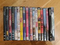 Diverse DVD-filmer till salu (paket)