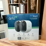 Trådlöst Arlo Kamerasystem - 4 kameror + Smart Hub 