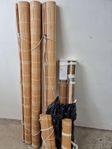 Rullgardin i bambu