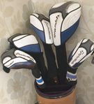 TaylorMade Jetspeed Driver + 2 fairwatwoods och 2 hybrider