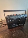 Philips D7180. Radio och kassettbandspelare från 80-talet