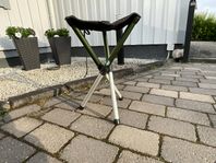 Walkstool 45 comfort, tripod, jaktstol ihopfällbar, alu 