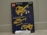 LEGO Technic 8034 Fyra byggen i ett. År 1989