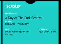1st Festivalbiljett Fredag 5/7 - Premium (A day at the park)