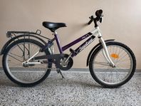 Barncykel 20", 3 vxl, för 6-8 år, 115 - 135 cm lång, + l