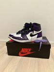 Jordan 1 Court Purple