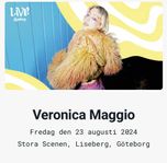 5 biljetter till Veronica Maggio 23 augusti Liseberg 