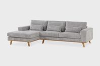  3-sits Copenhagen soffa grå