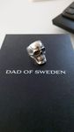 Skull Ring 925 Sterling Silver DAD OF SWEDEN