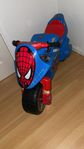 Spiderman motorcykel utan motor