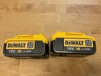 Dewalt Batterier 