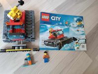 Lego city 60222 snow groomer
