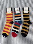 Happy Socks - 3 par randiga strumpor - Stl 41-46