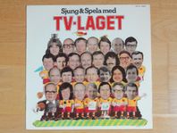 Vinylskiva LP: Sjung & Spela med TV-laget