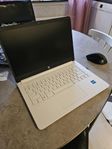 Fin Fin vit HP laptop, inköpt för 2 år sedan på Mediamar