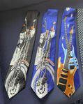 Samlare: Enriconi-slipsar med motorcykel-och gitarrmotiv