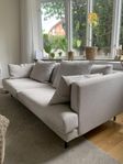 3-sits Harper soffa i tyget Dita Beige