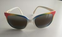 Solglasögon HAGA, regnbågsfärgade, Pride, retro 