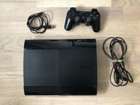 Ps3 Super Slim 500 gb + 3 spel