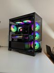 Grym Pc, I5 13600k, RTX 3080, 32Gb DDR5, 2Tb lagring