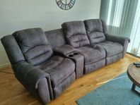 Enjoy 3-sits soffa med recliner