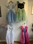 utklädningskläder ballerina och prinsessklänningar